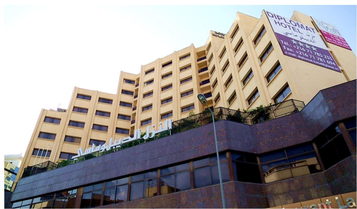 Diplomat Hotel Túnez Exterior foto